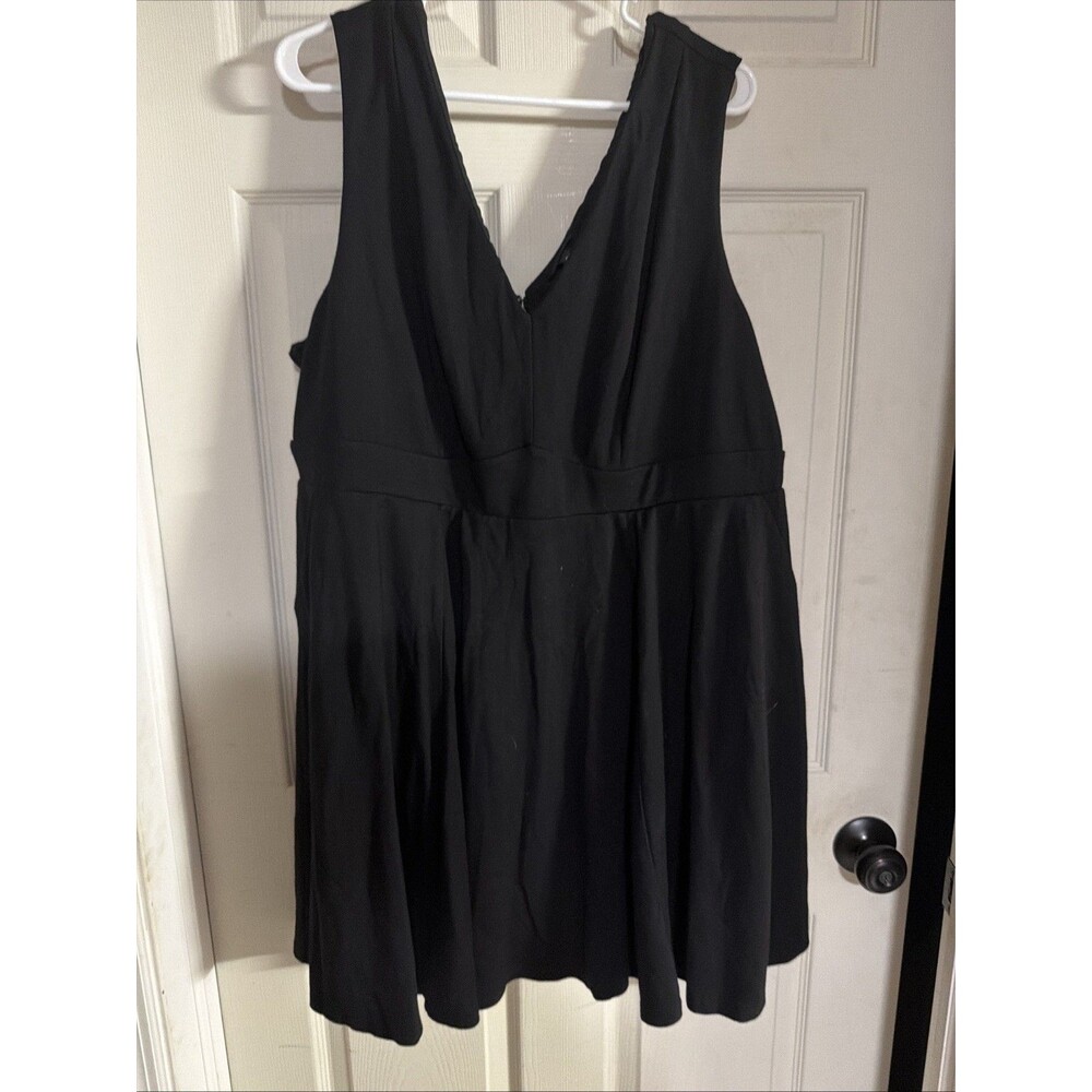 Torrid Women's Sleeveless Midi Black Dress Plus Size 24